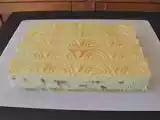 Recette Entremet mousse de miel et poires caramélisées