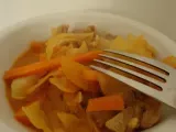 Recette Curry de dinde au chou blanc