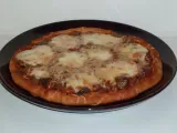 Recette Pizza aubergines & 3 fromages