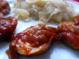 Recette Choucroute & saucisse au curry! sauerkraut & currywurst