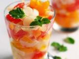 Recette Verrine de noix de saint-jacques aux agrumes