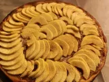 Recette Tarte fine aux pommes et crème de marrons