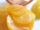 Recette Mangue confite sur sablés, à la manière d'anne-sophie pic