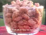 Recette Amandes pralinées