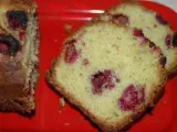 Recette Cake pistache-framboises