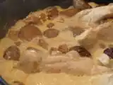 Recette Aiguillettes de poulet aux marrons