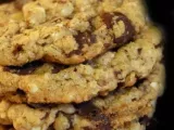 Recette Cookies croustillants avoine, chocolat & noix