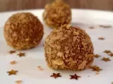 Recette Truffes croustillantes au praliné & crêpes dentelles