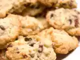 Recette Biscuits aux morceaux de chocolat blanc et noix de coco