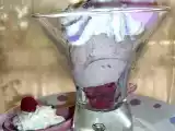 Recette Glace à la framboise parfumée à la violette