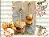 Recette Boudin blanc et pommes en amuses bouches