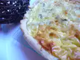 Recette Quiche poulet, curry, champignons