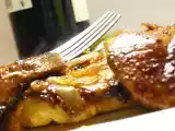 Recette Tatin d'endives fondues et escalopes de foie gras