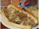 Recette Philly cheesesteak