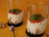 Recette Verrine saumon-mascarpone