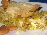 Recette Lasagnes croquantes au poulet et amandes