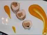 Recette Dinde farcie au foie gras et mousseline potimarron à la passion ...