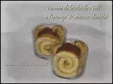 Recette Verrine de bûche de noël à l'orange et mousse chocolat