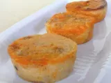 Recette Mini-clafoutis au chorizo, tomates séchées & fêta