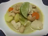 Recette Curry thaï de poulet et pommes de terre