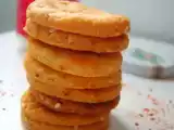 Recette Biscuits sablés salés à la farine de maïs, parmesan, piment d'espelette et sésame