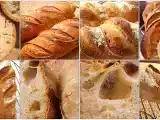 Recette Pain paysan au levain aux raisins.