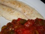 Recette Filets de pangasius, sauce aux poivrons