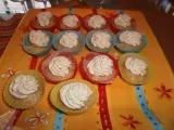 Recette Mini cupcakes au chèvre mousse de pesto de basilic