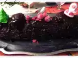 Recette Buche aux marrons et buche aux framboises