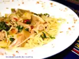 Recette Ragoût d'oreilles aux pâtes