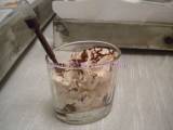 Recette Verrine de chantilly de foie gras au coulis choco-café