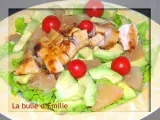Recette Salade de poulet mariné