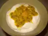 Recette Fontainebleau aux fruits de la passion