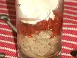 Recette Verrines de sardines et tomates
