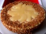 Recette Cheesecake new yorkais aux poires citronnees et ses noisettes ca