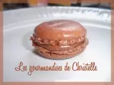 Recette Macarons chocolat nutella