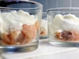 Recette Verrines au saumon et a la chantilly à l'aneth