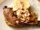 Recette Pintade aux abricots et miel