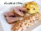 Recette Magrets farcis au foie gras et pruneaux ( cuisson four vapeur )
