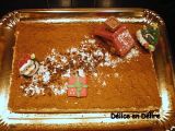 Recette Le bavarois de noel au chocolat, speculoos, pommes caramelisee