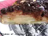 Recette Gâteau fondant aux pommes et croûte de chocolat