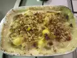 Recette Gratin de gnocchis au gorgonzola et aux noix d'après c. lignac