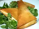 Recette Samossa au thon, poireaux et curry