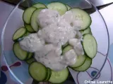 Recette Concombre à la menthe et au yaourt de soja