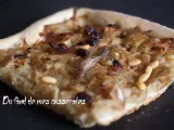 Recette Pizza aux oignons et aux anchois