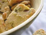 Recette Biscuits salés pistaches citron et parmesan