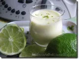 Recette Crème au lait de coco et au citron vert