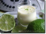 Recette Crème au lait de coco et au citron vert