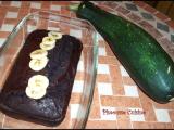 Recette Le gâteau au chocolat à la courgette et banane