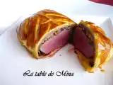 Recette Boeuf wellington, sauce au porto